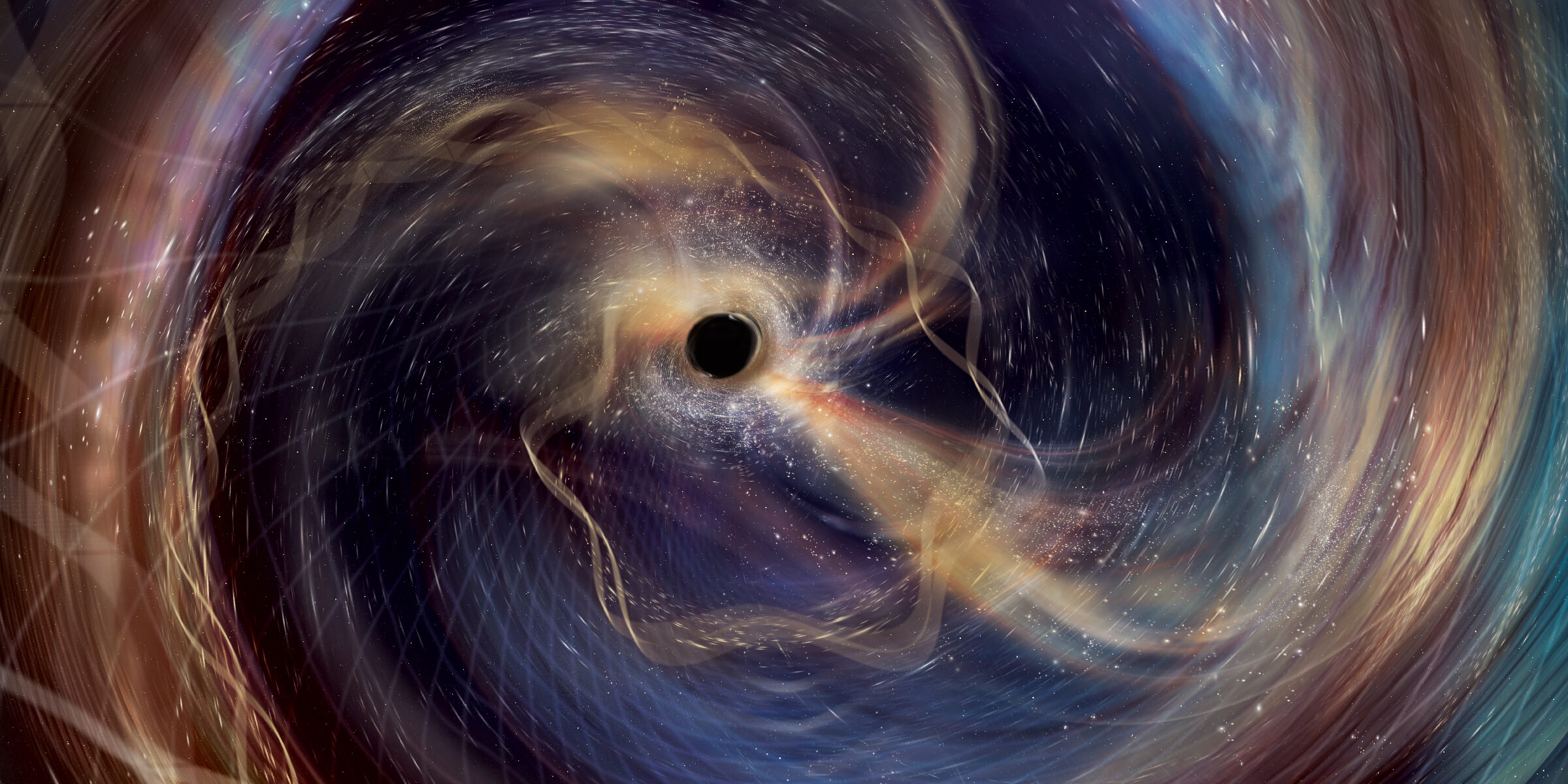 Das Universum sendet ein Echo – und Hawking behält recht